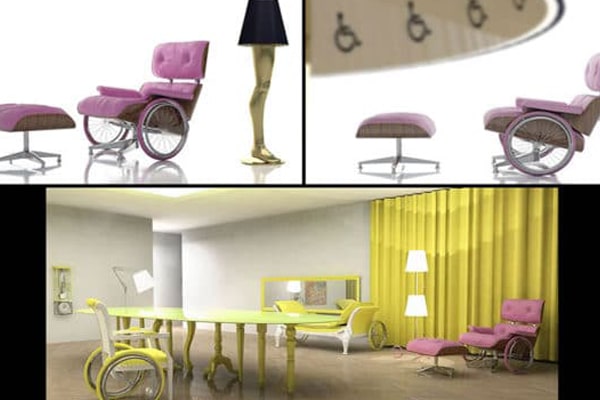 8 Wheelchair concepts and Inclusive objects by designer David Pompa1 600x363 1