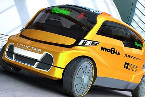unicab electric vehicle futuristic taxi future car 02 1